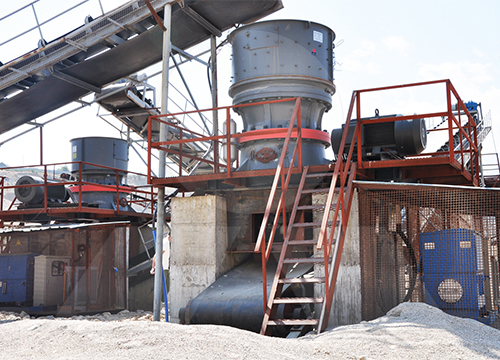 aggregate crushing operation scoria