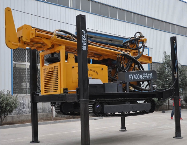 Hydraulic Drilling Rig with a Depth of 100 Meters